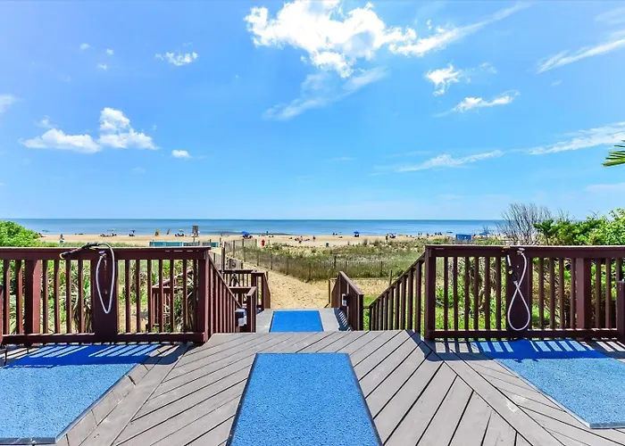Side Ocean View 2 Bedroom Capri With Indoor Pool! * Ocean City