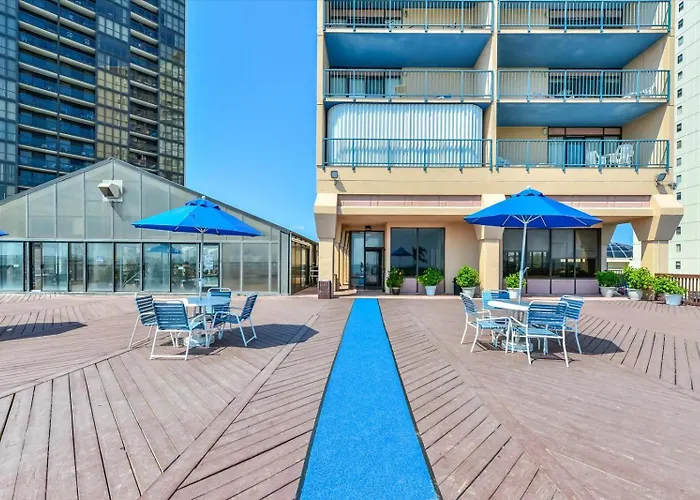Side Ocean View 2 Bedroom Capri With Indoor Pool! Holiday home Ocean City